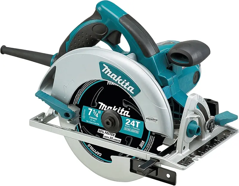 Makita 5007Mg 15-Amp 7-1/4" Circular Saw – 56° Bevel Capacity, 5/8" Arbor 1