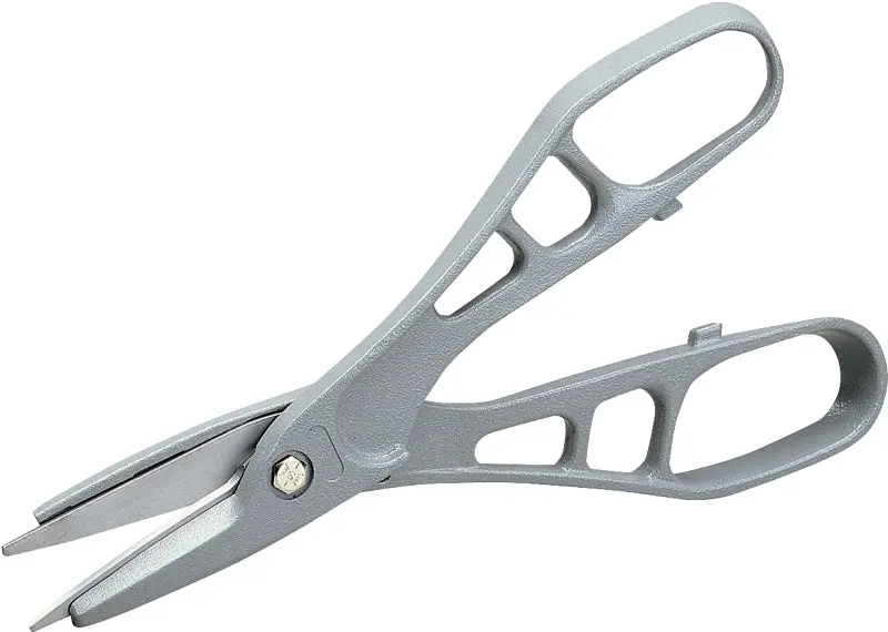 Malco Andy Snip M12N Pattern Snips – 12" Overall, 3" L-Cut, Straight Cut, Gray Loop Handle 1