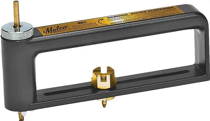 Malco Hc1 Adjustable Hole Cutter – 2-To-12-Inch Diameter Steel Cutting Bit (1-1/8" Depth) 1