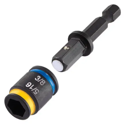 Malco Mshc1 C-Rhex® Cleanable Reversible Magnetic Hex Driver – 5/16″ & 3/8″ Sockets 1
