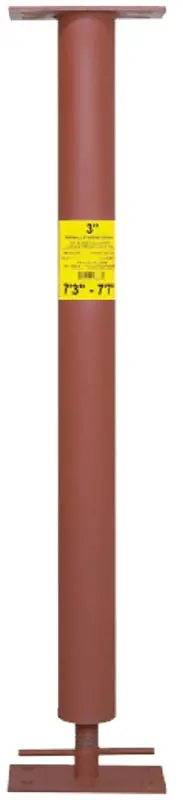 Marshall Stamping Ac370/3704 Extend-O-Column – Adjustable Round Support Column (7'–7'4") 1