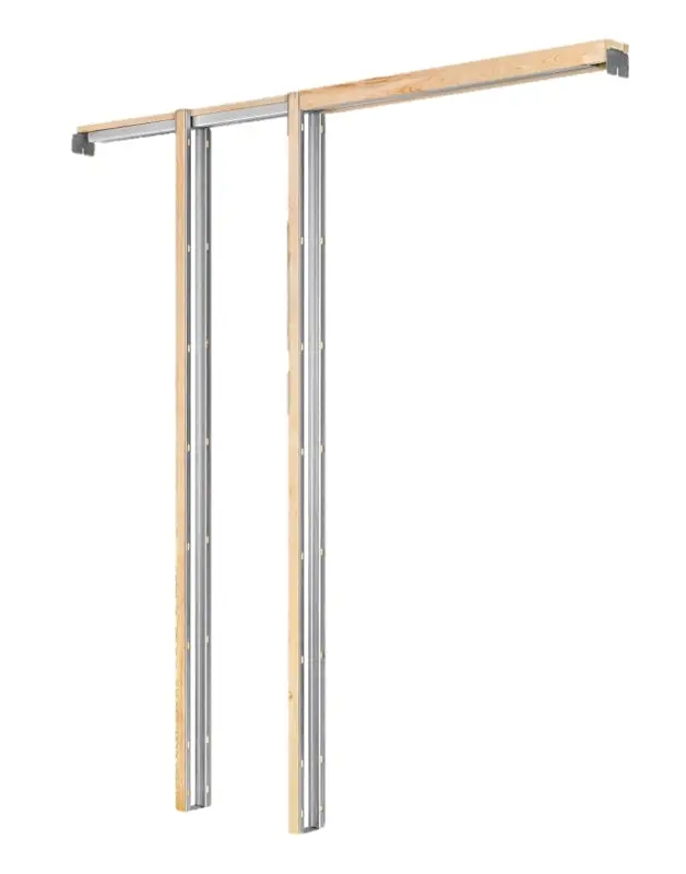 Marwin Kd200Bb6/8 Wood Pocket Door Frame – 84.5-Inch Rough Opening, Surface-Mount Design 1