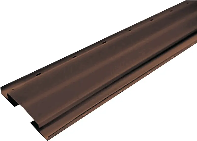 Master Flow Ar10Brh Aluminum Ridge Vent – 10-Foot Length, 7-1/2" Width, Brown Finish 1