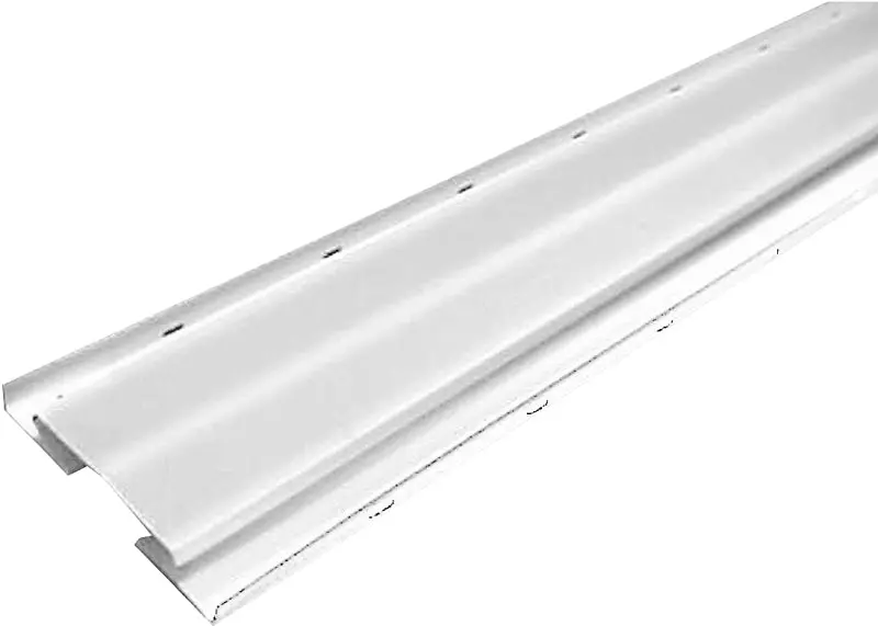 Master Flow Ar10Wh 10-Foot Aluminum Ridge Vent – 7.5" Wide, Low-Profile White Roof Ventilation System 1