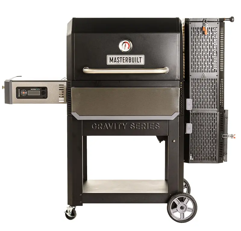 Masterbuilt Mb20041220 Digital Charcoal Grill & Smoker – Gravity-Fed, Fan-Assisted, Black Finish 1