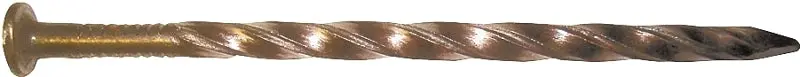 Maze H523S050 Spiral-Shank Post & Frame Nails – 10D, 3 In, Bright Steel, 50 Lb Box 1