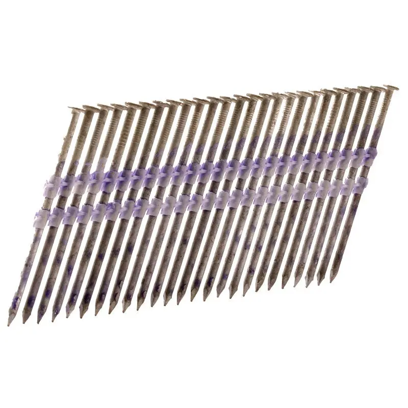 Metabo Hpt 3-1/4-Inch Hot-Dipped Galvanized Framing Nails In Plastic Strip Collation (4,000 Per Box) 1
