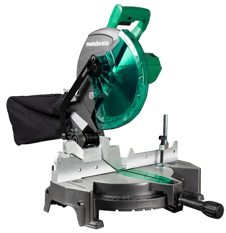 Metabo Hpt C10Fcgsm 10-Inch Sliding Miter Saw – 52° Miter, 45° Bevel, 5000 Rpm 1