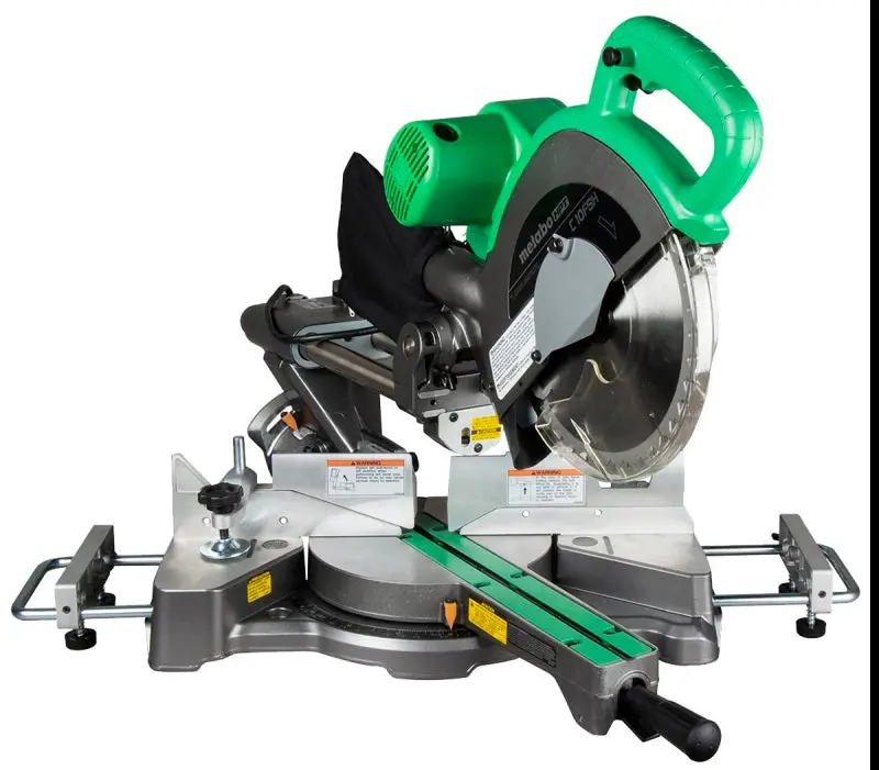 Metabo Hpt C10Fsh 10" Sliding Compound Miter Saw – 3800 Rpm With 57° Miter & 45° Bevel Capacity 1