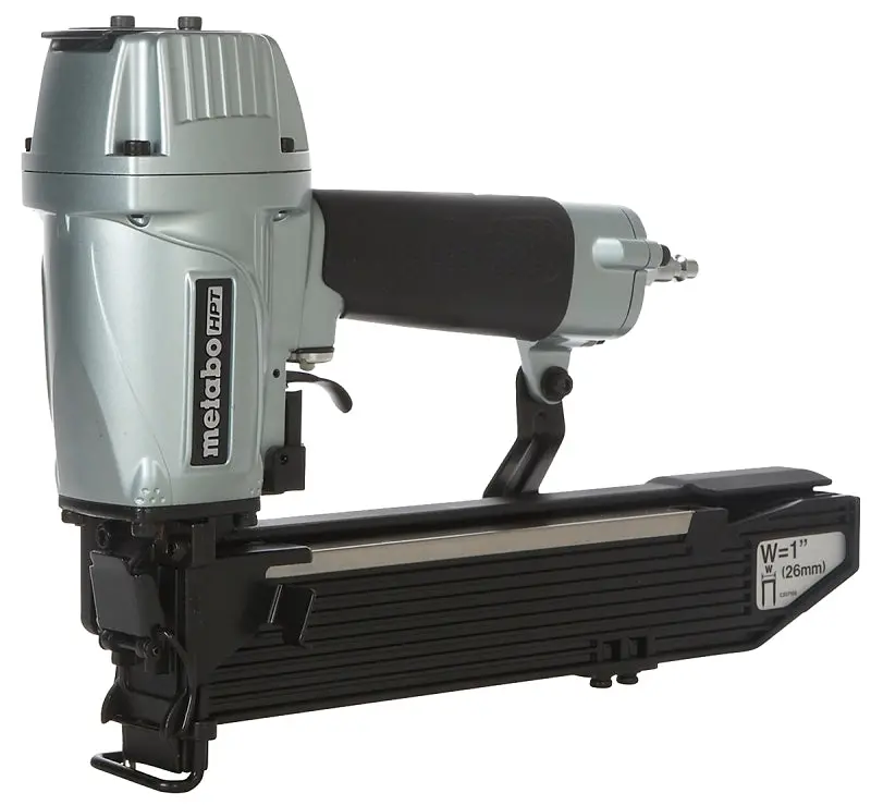 Metabo Hpt N5024A2 Wide-Crown Stapler – 1" Crown × 1"–2" Legs, 150-Staple Magazine 1