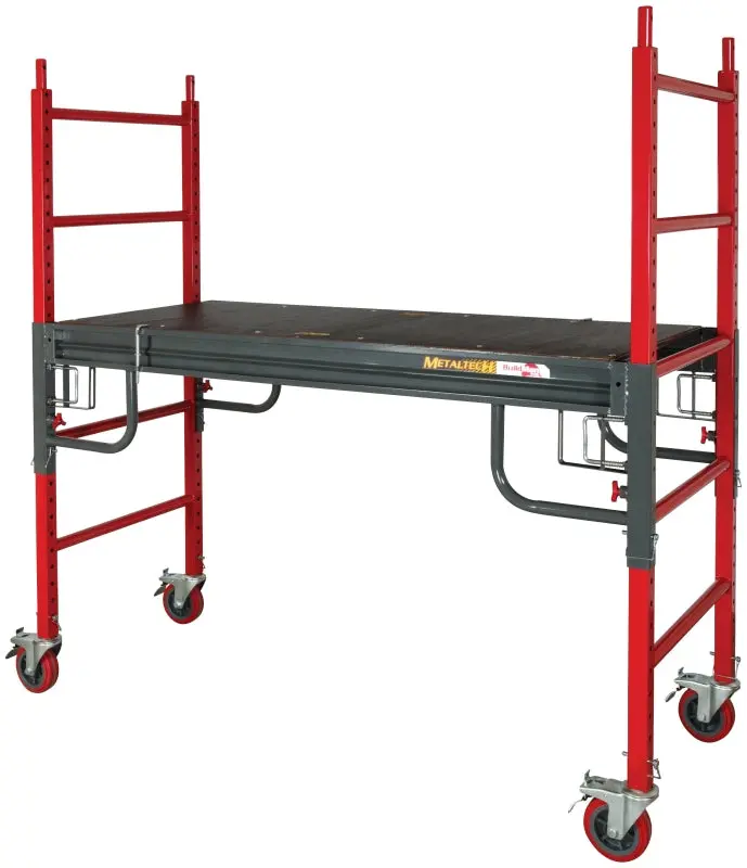 Metaltech Adjustable Scaffold Base – 2-Inch Height Range, 1500-Pound Maximum Load Capacity 1