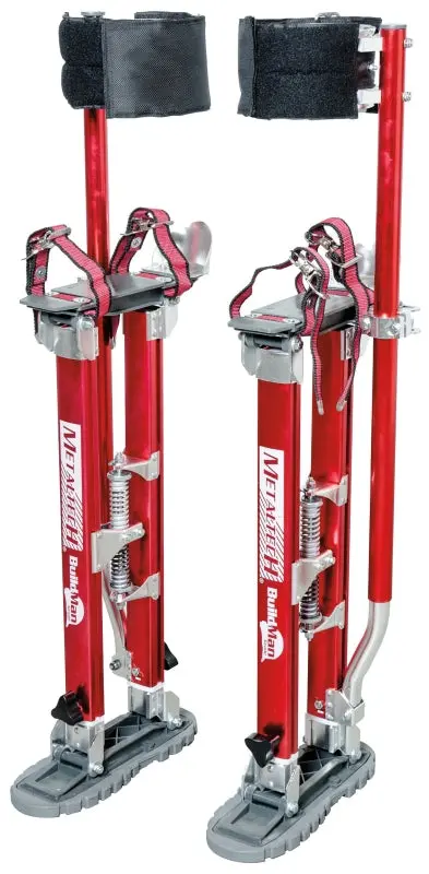 Metaltech I-Bmds2440 Aluminum Drywall Stilts – Height-Adjustable From 24" To 40", 225-Lb Capacity 1