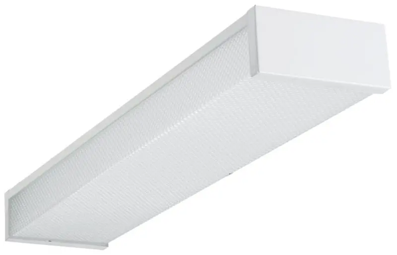 Metalux 2Wp1540R Led Utility Wrap Light – 15W, 1811 Lumens, Steel Fixture, 120V, 2-Lamp 1