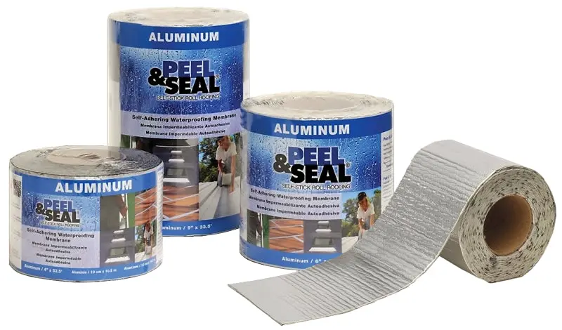 Mfm 50012 Aluminum-Polymer Roofing Membrane – 33.5-Foot Roll × 12 Inches Wide, Weatherproof Underlayment 1