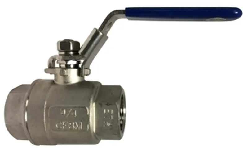 Midland 949166 1-1/4" Fpt Brass Ball Valve – 1000 Psi Maximum Pressure Rating 1