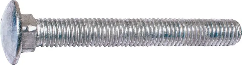 Midwest Fastener Grade 2 Carriage Bolt – 3/8-16 Nc Thread, 3 Inch Overall Length 1