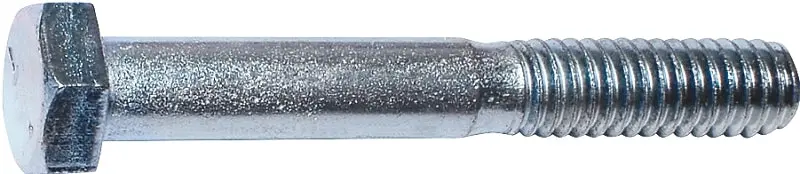 Midwest Fastener Zinc-Plated Hex Cap Screw – 1/2"-13 X 4", Coarse Thread, 25-Pack 1