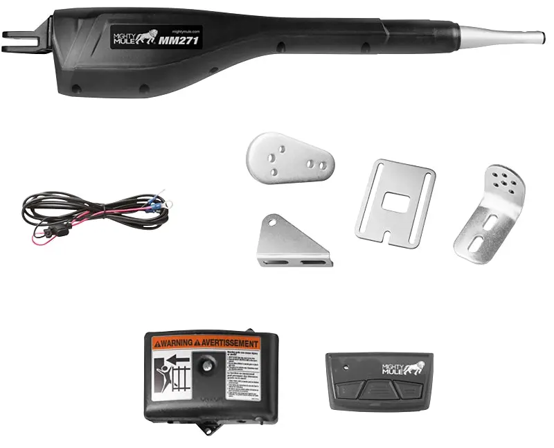 Mighty Mule Mm271 Solar-Ready Battery-Powered Gate Opener – Supports Gates Up To 12 Feet Long 1