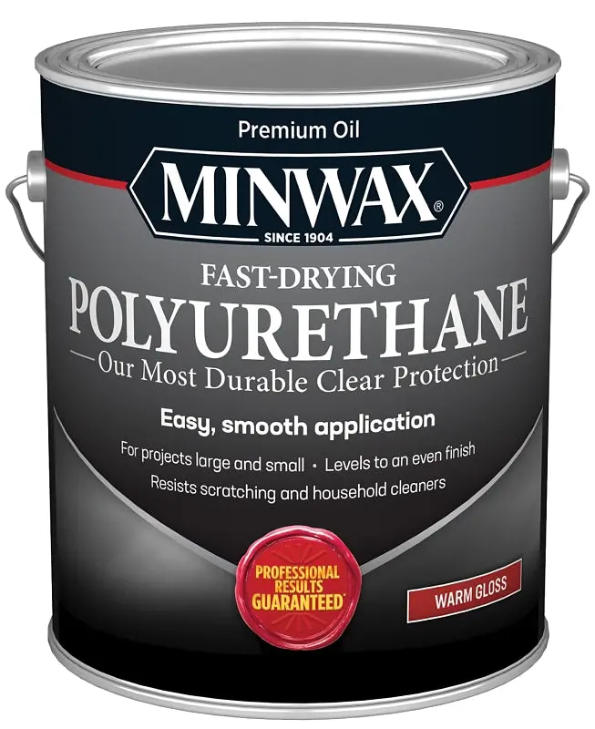 Minwax 319010000 Oil-Based Polyurethane – Semi-Gloss Clear Finish, 1-Gallon Can 1