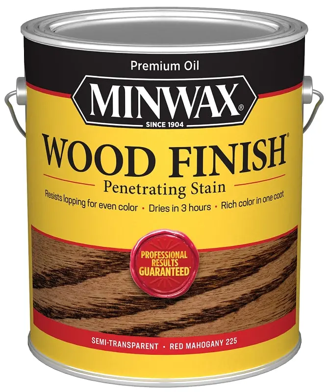 Minwax 710770000 Red Mahogany Wood Stain – 1-Gallon Liquid Formula For Interior Or Exterior Use 1