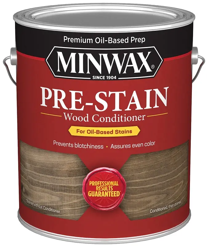 Minwax Pre-Stain Wood Conditioner – Clear Liquid Formula, 1-Gallon Can (11500000) 1