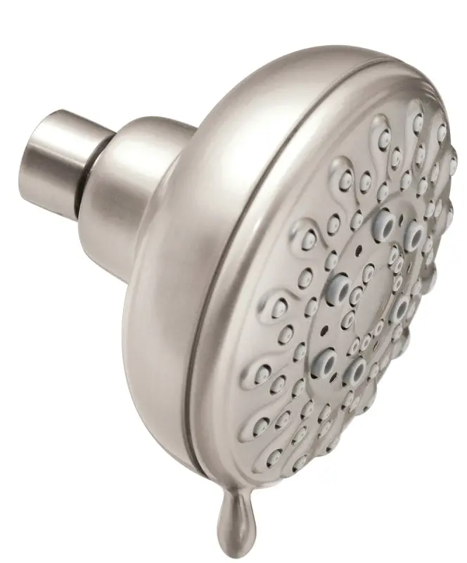 Moen Banbury 4-Inch Shower Head – 2 Gpm Flow Rate, Brushed Nickel Finish, Ips Thread 1