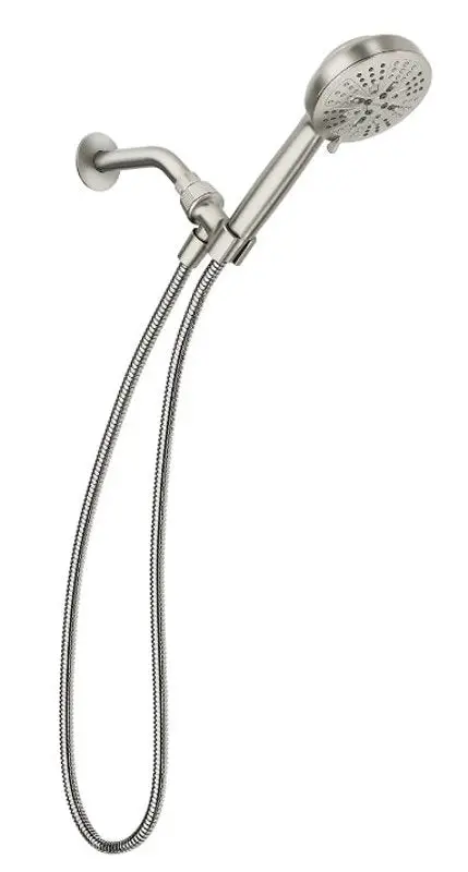 Moen Hydroenergetix 200H0Srn Handheld Shower – 1.75 Gpm, 8 Spray Settings, 1/2 In Inlet 1