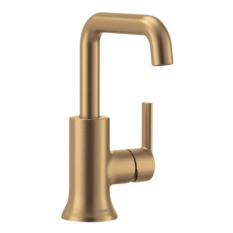 Moen Zyla 84140Bzg Single-Handle Bathroom Faucet – 1.2 Gpm, Bronze Finish, Metal/Plastic/Stainless Construction 1