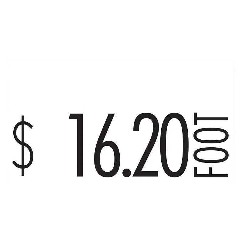 Monarch Self-Adhesive Pricing Labels – 7/16" X 3/4", White Paper, Easy-Apply Retail Price Tags 1