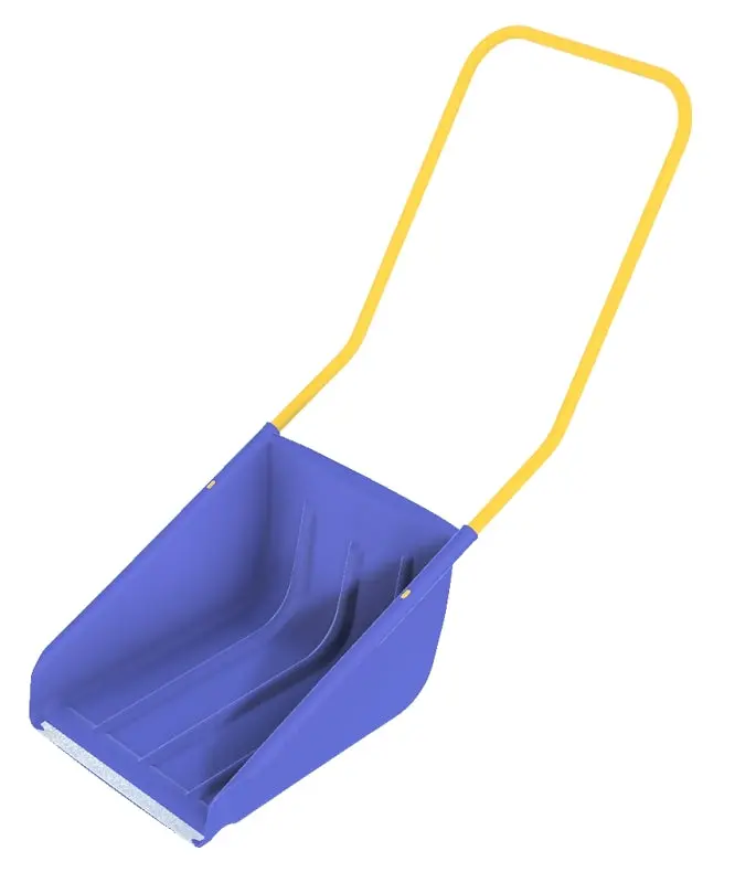 Mount Waldo Snoscoop 22Ssb Snow Scoop Shovel – 22-Inch Overall Length, Steel Blade & Handle 1