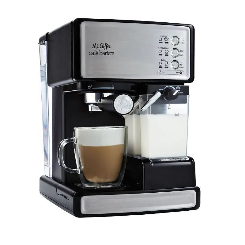 Mr. Coffee Bvmcecmp1000Rb Cafe Barista Espresso Machine – Stainless Steel Design 1
