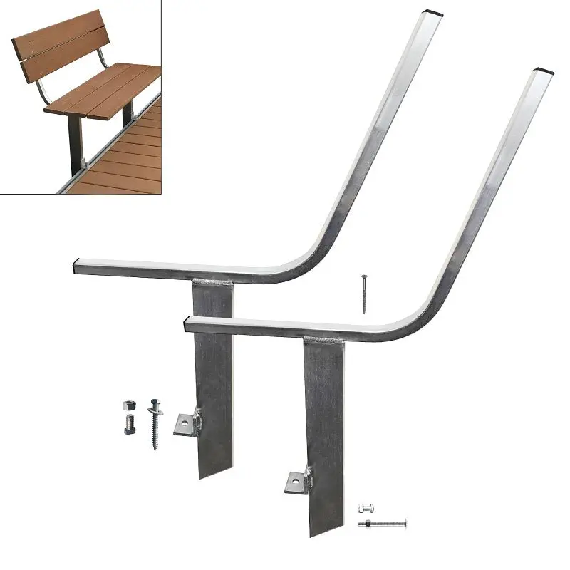 Multinautic Aluminum Dock Bench – Marine-Grade Seating Designed For Residential And Commercial Docks 1