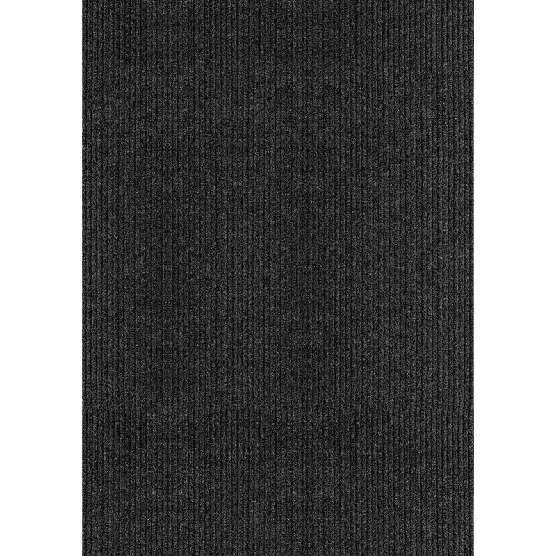 Multy Home Mt1000124 Charcoal Runner Rug – 50 Ft X 26", Concord Pattern, Polypropylene 1