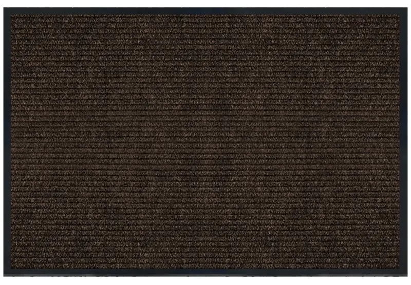 Multy Home Platinum Mt1005379 Ribbed Utility Floor Mat – 4' × 3', Tan Polypropylene, Indoor/Outdoor Use 1