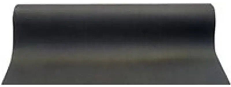 Multy Home Rubber Runner Mat – 50' Length × 27" Width, Durable Black Anti-Slip Floor Runner 1