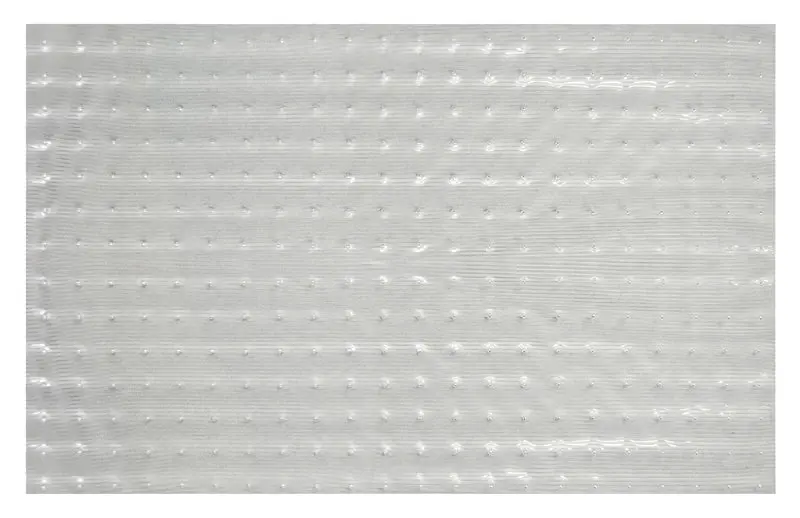 Multy Home Vinyl Runner Rug – 100 Ft X 27 In, Solid Color, Clear Finish 1