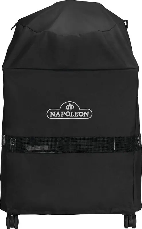 Napoleon 61916 Heavy-Duty Grill Cover — Fits Large Grills (57.87" W × 35.43" D × 22.8" H), Polyester, Black 1