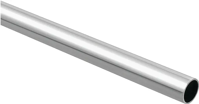 National Hardware Bb8604 Chrome Closet Rod – 1-5/16" Diameter, 8-Foot Length, Steel Construction 1