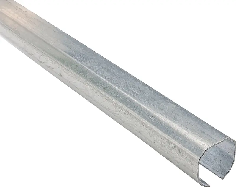 National Hardware Galvanized Round Rail – 144-Inch Steel Support Bar, 2-3/8-Inch Width For Fencing Or Railing 1