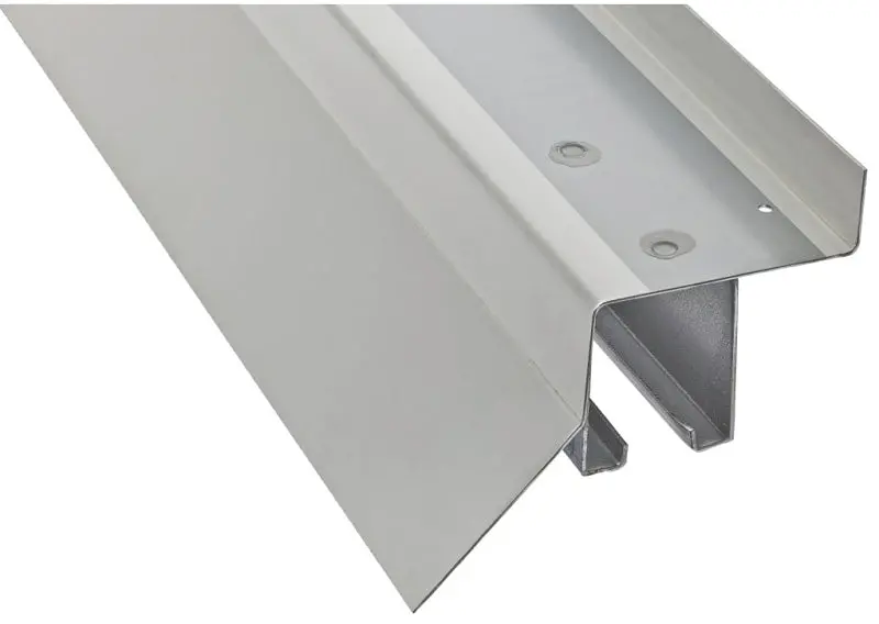 National Hardware Galvanized Steel Box Rail – 12-Foot Length For Sliding Door Systems 1
