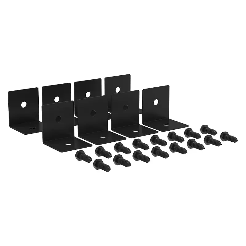 National Hardware Garden Bed Frame Kit – Steel Construction With Black Storm Shine Finish 1