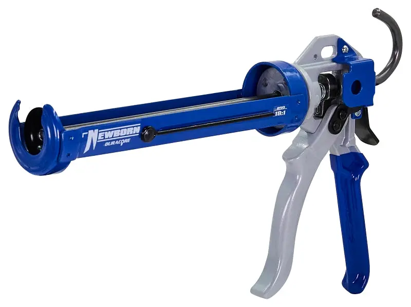 Newborn 250 Heavy-Duty Caulk Gun – Reverse-Punch Grip, Compatible With 1/10-Gallon Cartridges 1