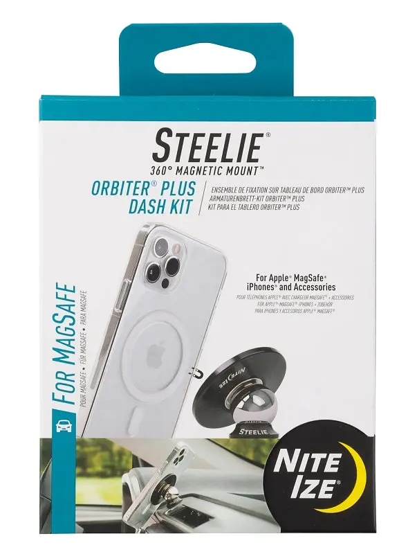 Nite Ize Steelie Stomsdk-01-R8 Dashboard Mount Kit – Magnetic Smart Device Holder With Adhesive Dash Plate 1