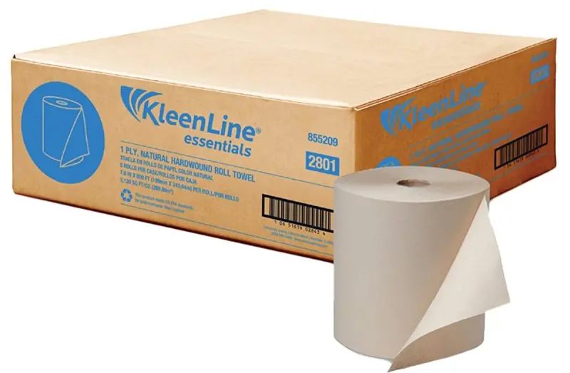 North American Paper 899599 1-Ply Brown Paper Towel Roll – 800 Feet × 7.85 Inches Wide 1