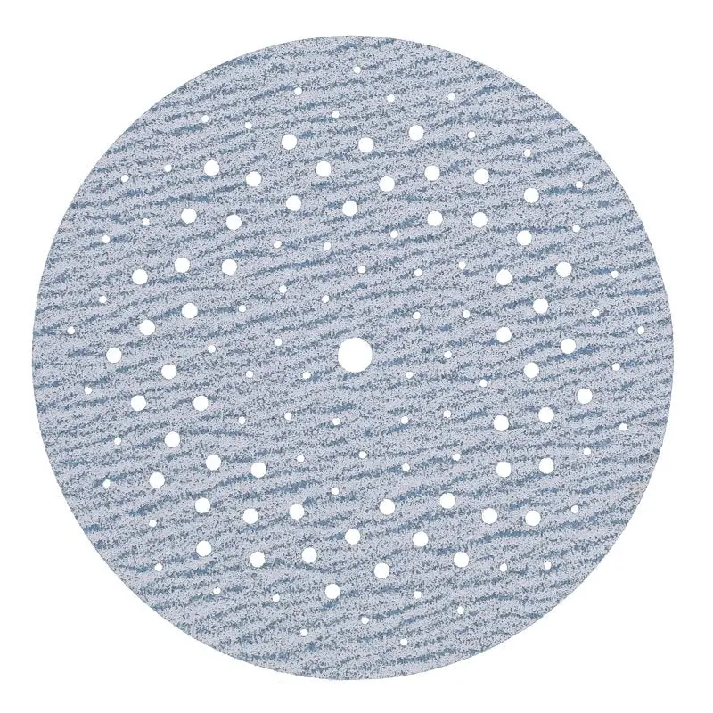 Norton 5-Inch Ceramic Alumina Sanding Disc – P100 Grit, Spiral Pattern, 11/16" Arbor 1