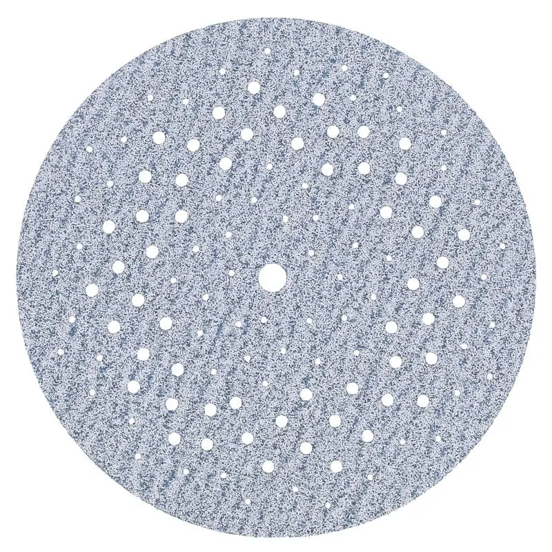 Norton Ceramic-Alumina Sanding Disc – 5-Inch Diameter, P80 Coarse Grit, 11/16-Inch Arbor, Paper-Backed 1
