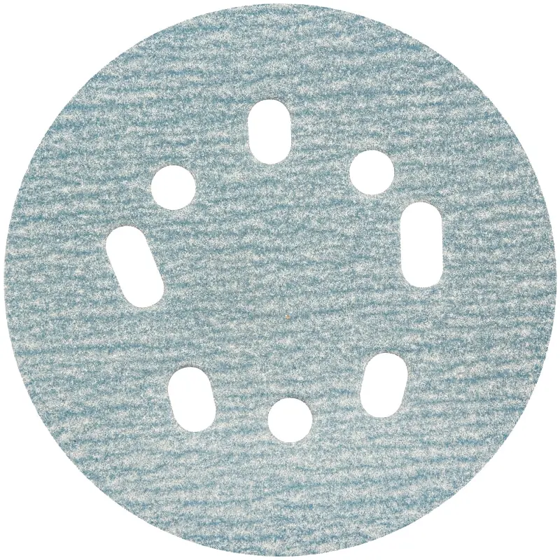 Norton Prosand 07660768326 Vacuum Sanding Disc – 5" Diameter, 120-Grit Ceramic Alumina, 8-Hole 1