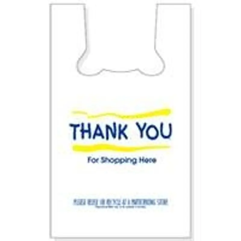 Novolex 1015254 Lightweight T-Shirt Style Plastic Bag – 7" X 12", Clear White, Ideal For Retail Or Packaging 1