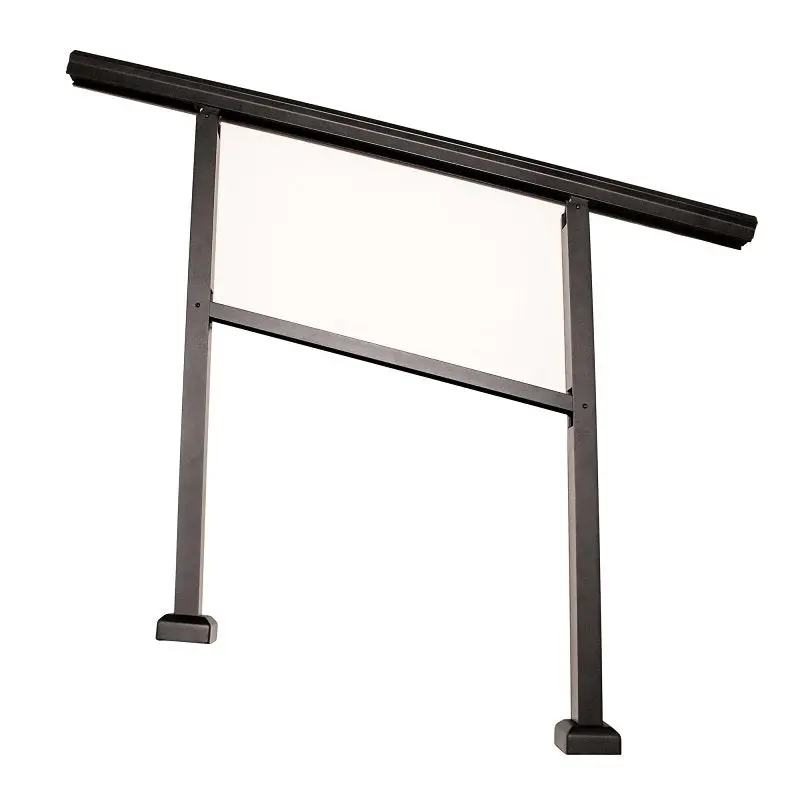 Nuvo Iron Blsk3S Aluminum Handrail Kit – Textured Black Powder-Coated, Designed For 2–3 Step Stair Applications 1