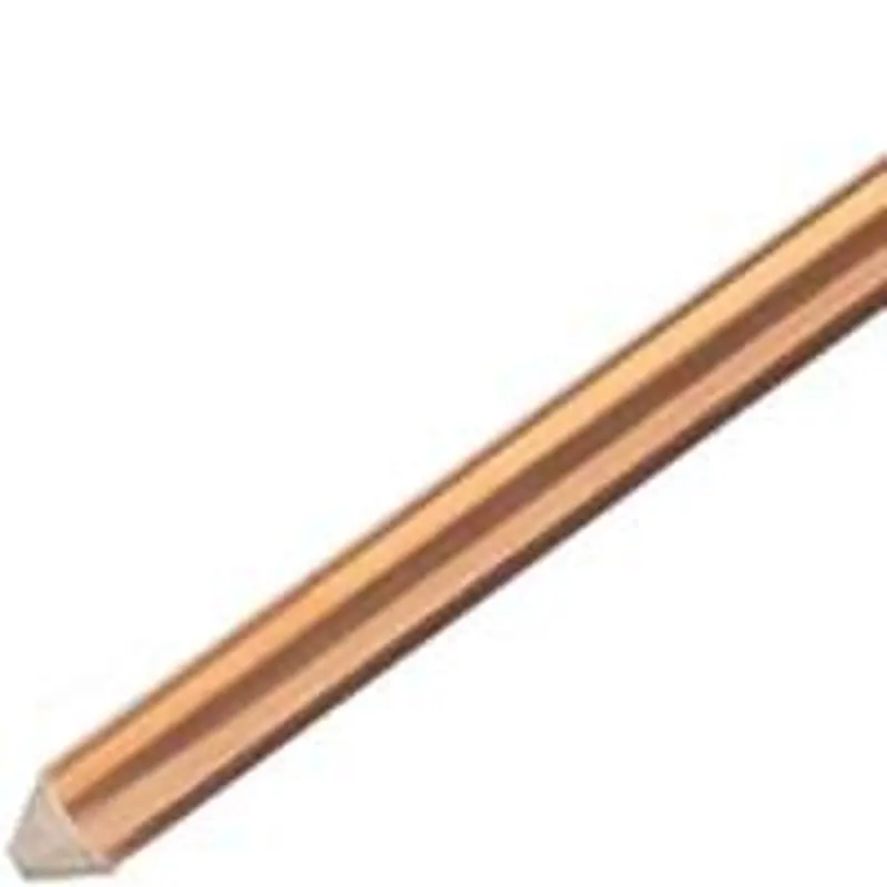 Nvent Erico 615800Upc 10-Foot Ground Rod – 5/8" Diameter, Copper-Bonded Steel, Ul-Listed 1